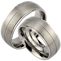 Trauringe123 Trauring Hochzeitsringe Verlobungsringe Trauringe Eheringe Partnerringe aus Titan, JT5 67