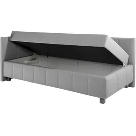MAINTAL »Mailo«, 80x200cm Kopfteil & Bettkasten, 3 Breiten, Federkern- oder Bonellmatratze