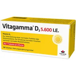 Vitagamma D3 5.600 I.E. Vitamin D3 Tabletten