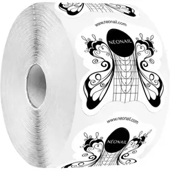 NEONAIL Nail Forms Butterfly Schablonen für die Nagelmodellage 500 St.