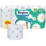 Sarcia.eu Toilettenpapier REGINA stark,Kamille Toilettenpapier extraweich,sensible Haut,16Rollen