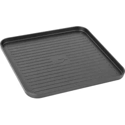 Grillplatte Devil Plancha Ribbed Geriffelt Camping Grill Outdoor Zubehör SCHWARZ No Size