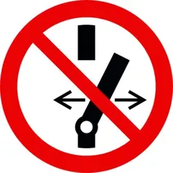 KS Tools Warnschild-Hybrid Schalter