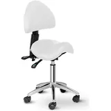 Physa Sattelstuhl 550 - 690 mm Weiß