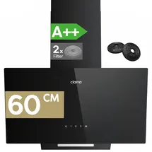 Ciarra Kopffreihaube 60 cm Schwarz
