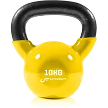 UpForm Kettlebell 10 kg Vinyl-Hantel gelb