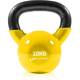 UpForm Kettlebell 10 kg Vinyl-Hantel gelb