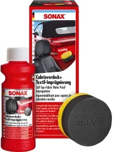 SONAX Cabrioverdeck & Textilimprägnierung, Versiegelung für Cabrioverdecke aus Stoff, 250 ml - Flasche