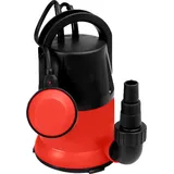 Grafner Flachsaugerpumpe 400 Watt 7000 l/h, Tauchpumpe Poolpumpe Entwässerungspumpe