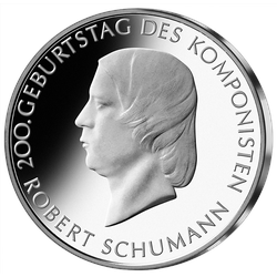 Der Jahressatz in der höchsten Prägequalität "Polierte Platte" (PP) im Präsentationsfolder