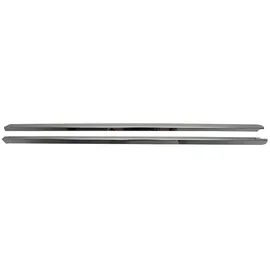 Omac Fensterleisten Zierleisten kompatibel mit VW T6 T6.1 alle 2015-2024 Edelstahl Chrom 2X