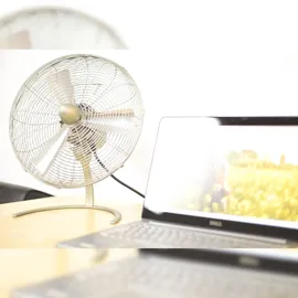 Stadler Form Charly Tischventilator silber