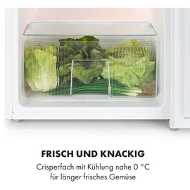 Klarstein Big Daddy Kühl-Gefrierkombination (87 l, 838 mm hoch, Weiß)