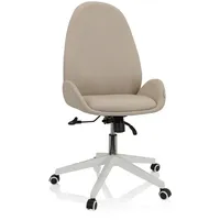HJH Office Bürostuhl AVEA I Stoff Beige