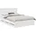 vidaXL Modernes Bett 150 x 200 cm Weiß