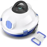 Kabelloser Pool-Reinigungsroboter, leistungsstarker und automatischer Poolsauger, 90 Minuten Akkulaufzeit, selbstparken, ideal für oberirdische und eingelassene Pools bis zu 20 m. 2