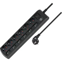 Brennenstuhl Steckdosenleiste 6-fach 2 m Schwarz 1 St.