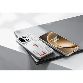 OnePlus 15 5G Hole-Pattern Magnetic Hülle grau