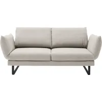 2-Sitzer "Spin, Multifunktionssofa, bequem und hochwertig verarbeitet", grau (taupe), B:228cm H:85cm T:215cm, 100% Polyester, SCHÖNER WOHNEN-KOLLEKTION, Sofas, Drehsitz-Funktion, USB-Anschluss, Armlehnfunktion, Rückenverstellung