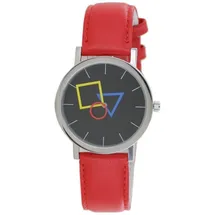 ARISTO Quarzuhr 4D86IR Leder rot