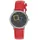 ARISTO Quarzuhr 4D86IR Leder rot