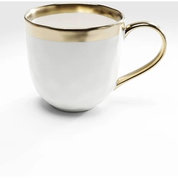 KARE DESIGN Kaffeebecher Bell Porzellan Weiß
