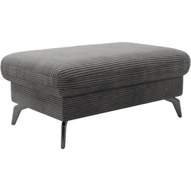 sit&more Stauraumhocker Morris Jubi 103 x 44 x 69 cm Polyester Grau