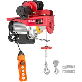 Vevor Flaschenzug Stahl 800 kg grau