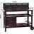 BBQ-Toro Grilltisch 125 x 57 x 104 cm Stahl schwarz