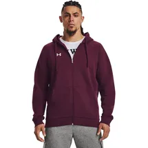 Under Armour Rival Fleece Fullzip Herren Midlayer, pink - SM