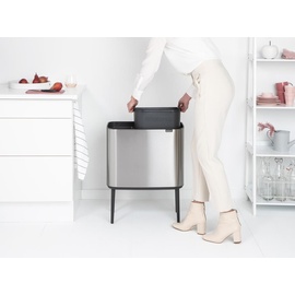 Brabantia Bo Touch Bin 34 l matt steel fingerprint proof