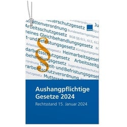 Aushangpflichtige Gesetze 2024