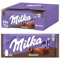 MILKA Noisette Tafel 25 x 90 g (2,25 Kg)