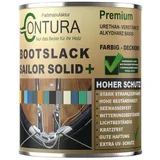 Contura 500ml. Bootslack Farbig SEIDENMATT Yacht- Buntlack Metall Holz GFK Schiffslack RALHolzlack Boot Farblos - Farblos - Transparent