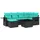 vidaXL Gartensofa-Set 7-tlg. schwarz