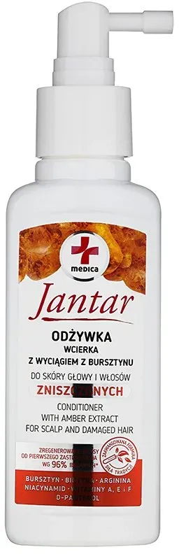 Ideepharm Medica Jantar regenerierender Conditioner im Spray für beschädigtes Haar 100 ml