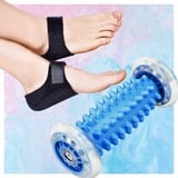 Fußmassagegerät Roller + Fersenschützer für Plantar Fasciitis, Total Relief für Fersensporn & Fußgewölbe Schmerzen und Reflexzonenmassage