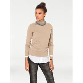 Heine Rollkragenpullover Beige 40