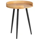 Wenko - Kaffeetisch Loft, aus Bambus, Rund