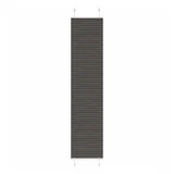 vidaXL Plissee 45 x 200 cm schwarz