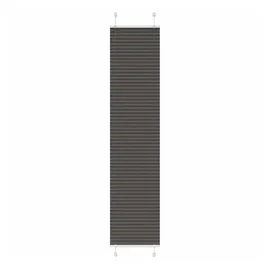 vidaXL Plissee 45 x 200 cm schwarz