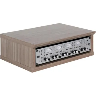 Gator Frameworks Elite Furniture Series Desktop 2U Studio Rack, Driftwood Grey (GFW-ELITERK-2U-GRY), Sperrholz, Grau