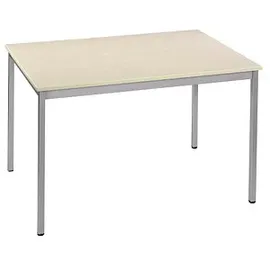 Sodematub Mehrzwecktisch 120,0 x 80,0 x 74,0 cm Beige/Silber