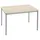 Sodematub Mehrzwecktisch 120,0 x 80,0 x 74,0 cm Beige/Silber