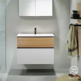 Burgbad Fiumo Waschtisch mit Unterschrank, 2 Auszüge, SFXL082F3956FOT52C0001G0200,