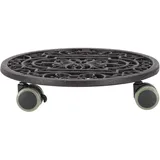 Esschert Design Antik-Pflanzentrolley rund Ø 28 cm