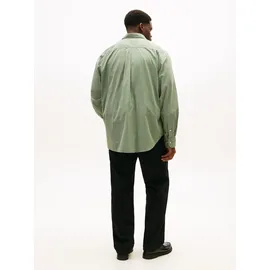 Tommy Hilfiger Big & Tall Langarmhemd gestreift grün 4XL