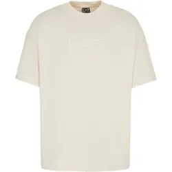 EA7 für Herren. 7M000226_AF10375 Sichtbarkeit T-shirt beige (3XL), Lässig, Kurzarm