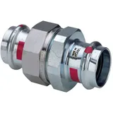 Viega Verschraubung Prestabo 1160, 559342 35mm, Stahl, flachdicht.