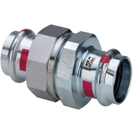 Viega Verschraubung Prestabo 1160, 559342 35mm, Stahl, flachdicht.